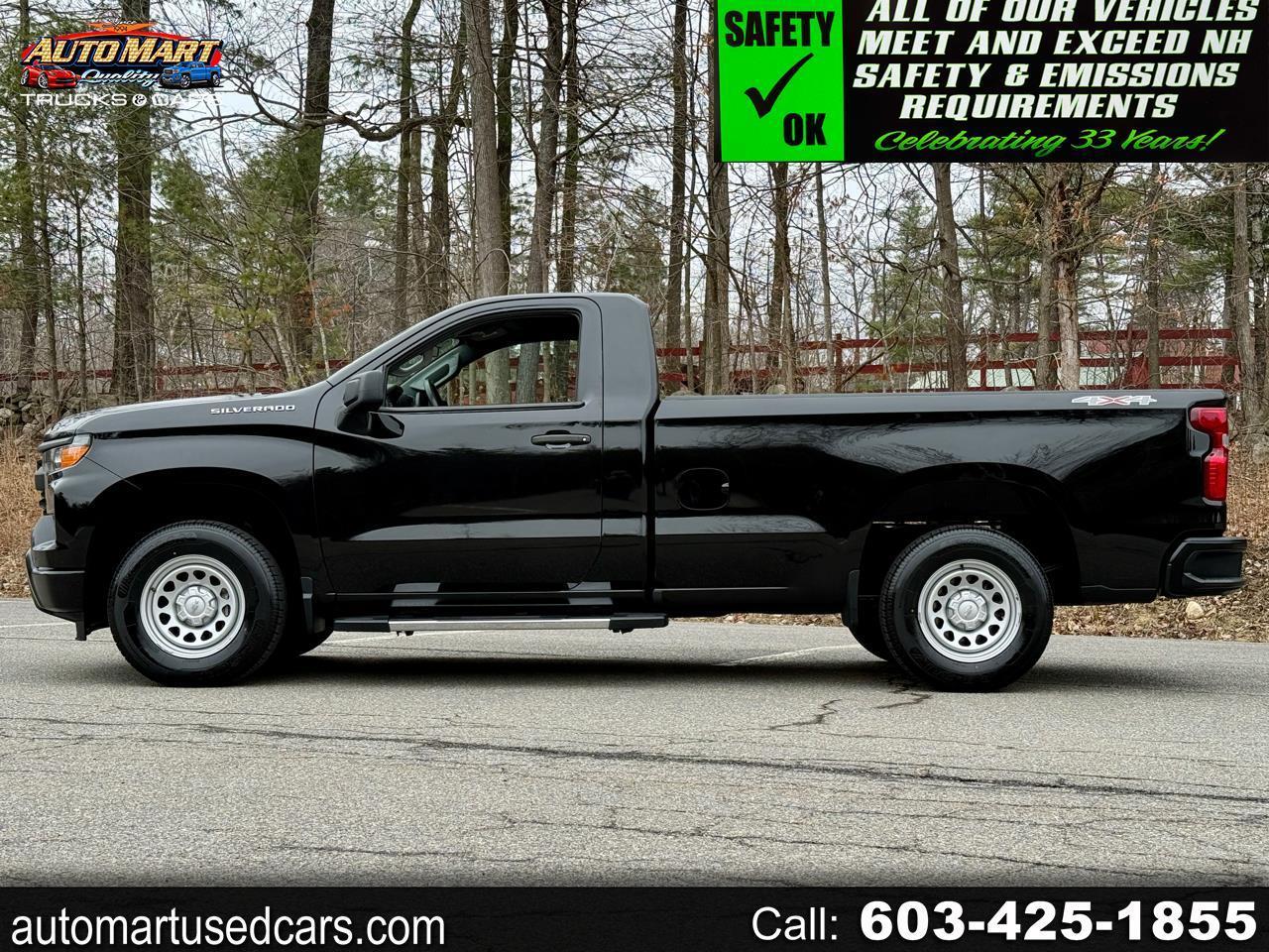 2023 Chevrolet Silverado 1500 4WD Reg Cab 140" Work Truck