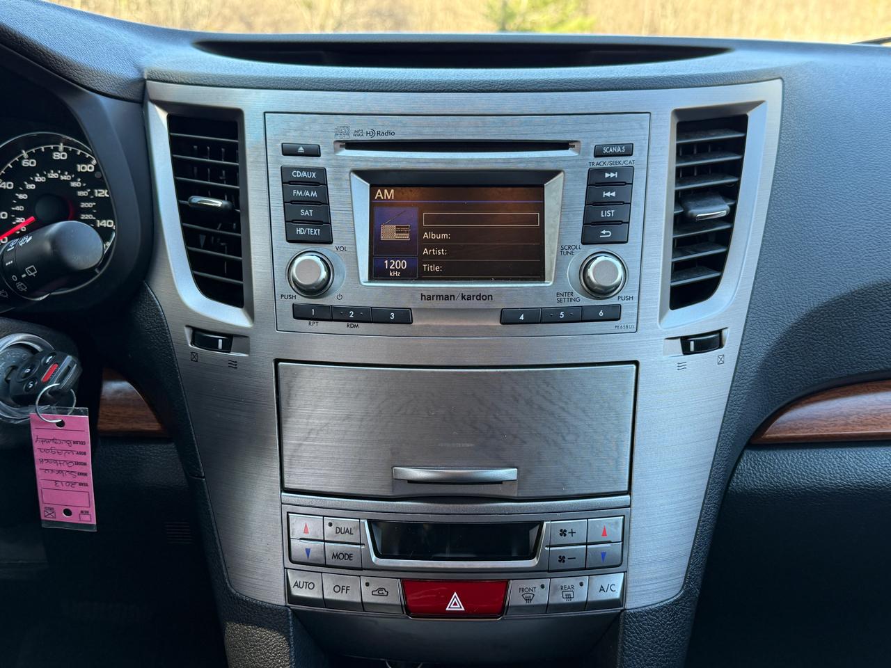 Subaru Outback 4dr Wgn H4 Auto 2.5i Limited 2013