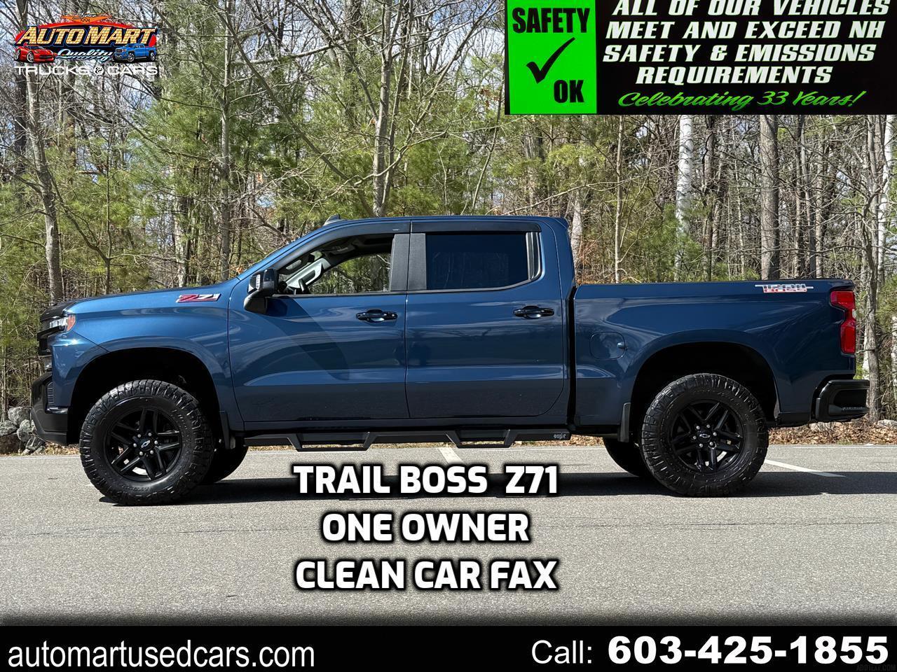 2019 Chevrolet Silverado 1500 4WD Crew Cab  LT Trail Boss