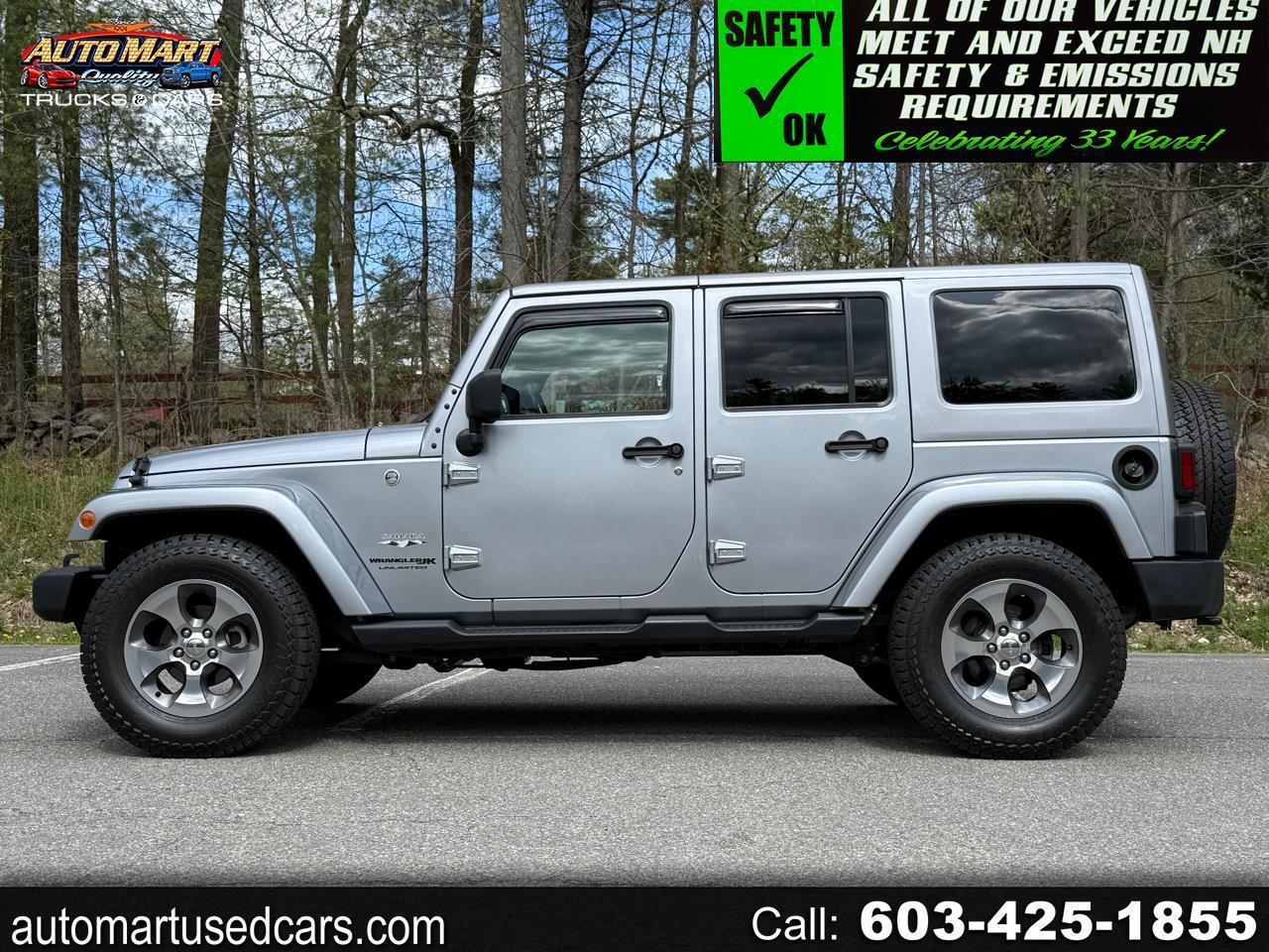Jeep Wrangler JK Unlimited Sahara 4x4 2018