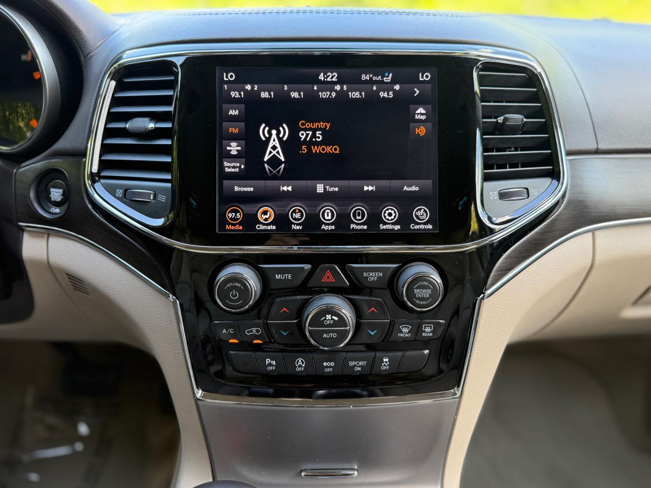 Jeep Grand Cherokee Overland 4x4 2019