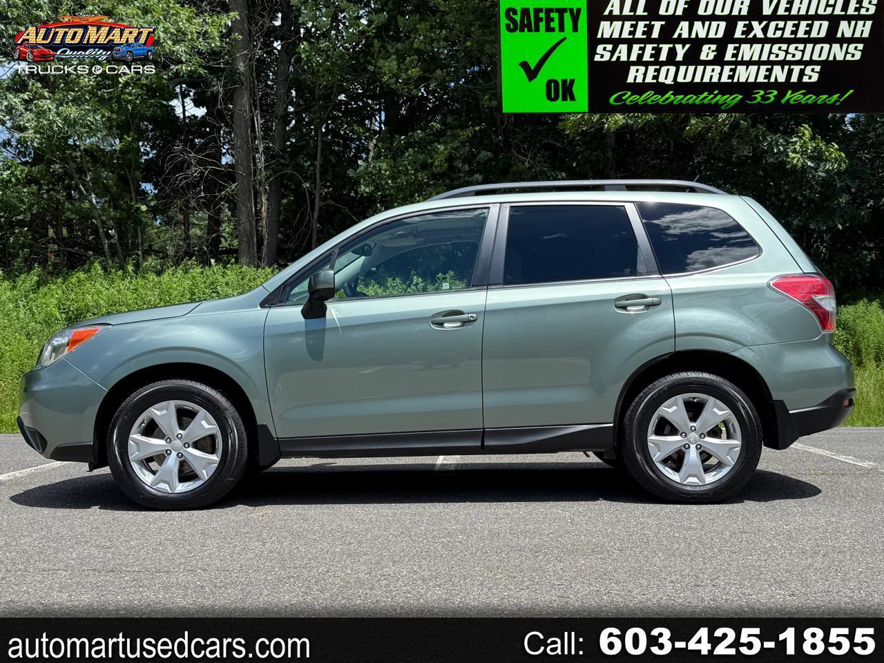 Subaru Forester 4dr CVT 2.5i Premium PZEV 2015