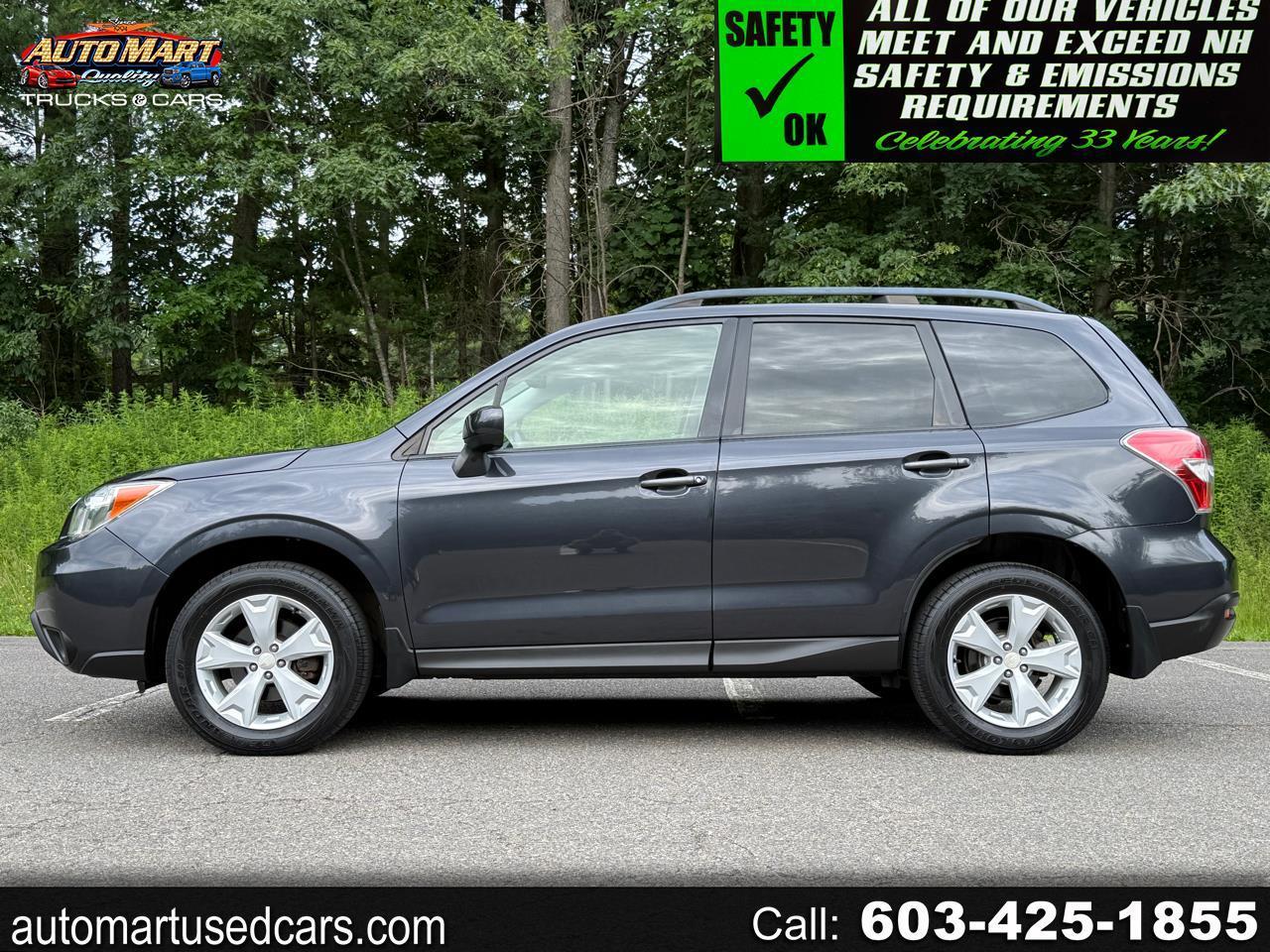 Subaru Forester 4dr CVT 2.5i Premium PZEV 2016