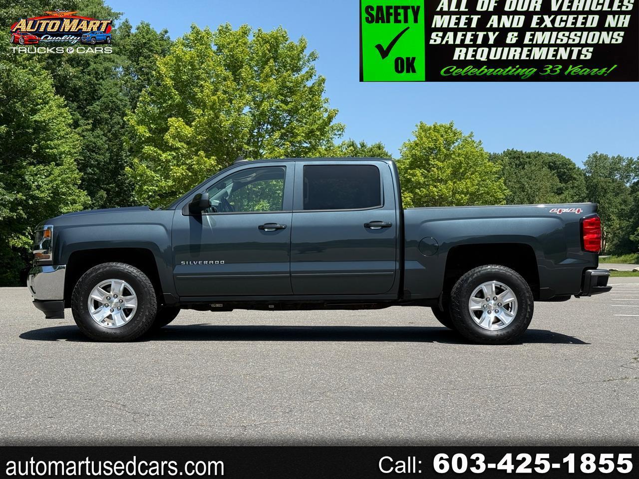2017 Chevrolet Silverado 1500 4WD Crew Cab 143.5" LT w/1LT