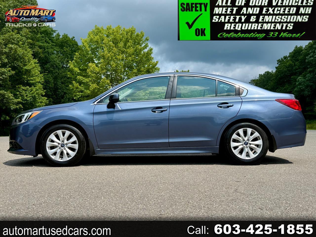 Subaru Legacy 4dr Sdn 2.5i Premium PZEV 2016