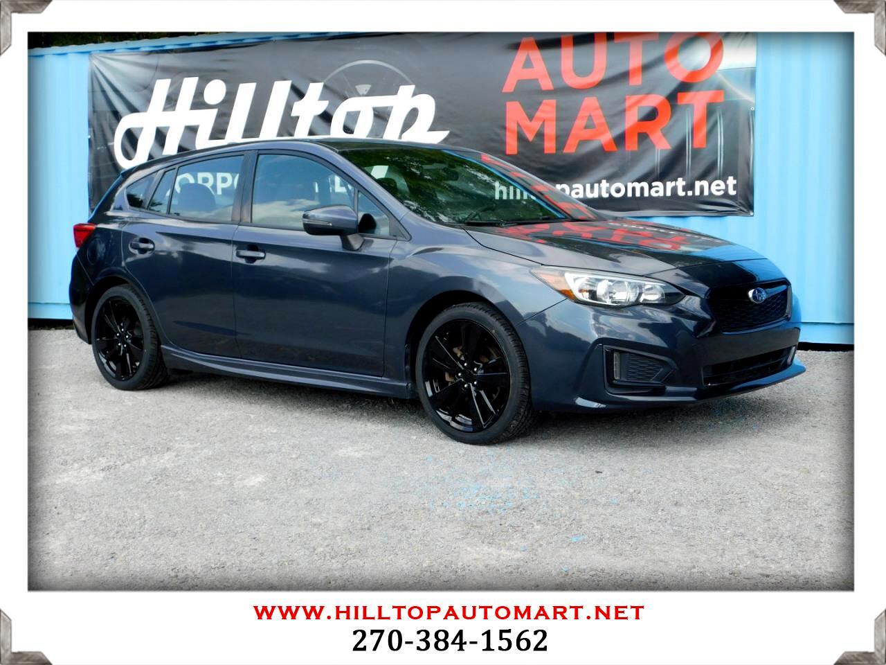 Used 2017 subaru impreza 2 0i sport cvt 5 door for sale in columbia ky