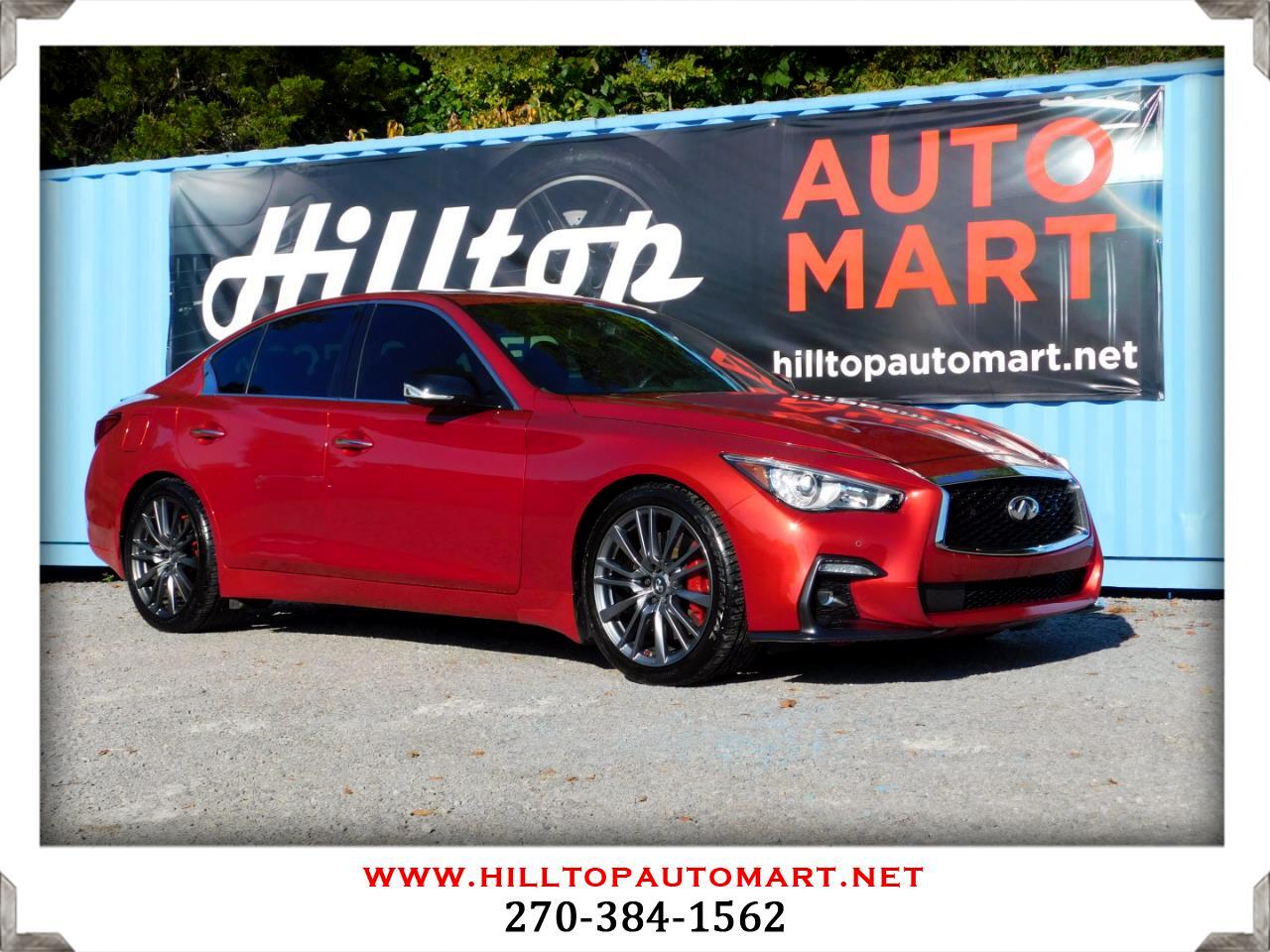 2018 Infiniti Q50 Red Sport 400 Rebuilt