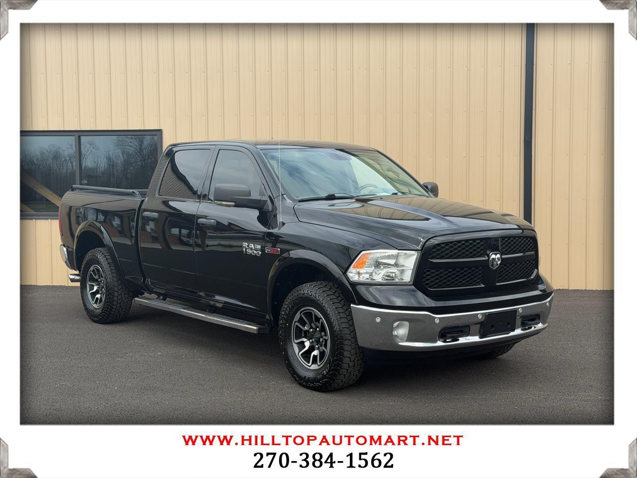 2014 RAM 1500 Outdoorsman 4x4 Crew Cab 6'4" Box Rebuilt