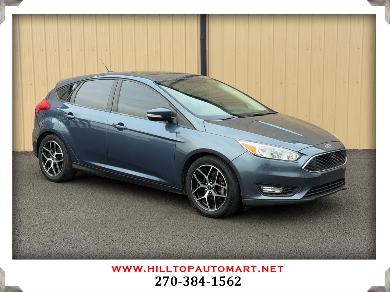 2018 Ford Focus SEL Hatch Rebuilt