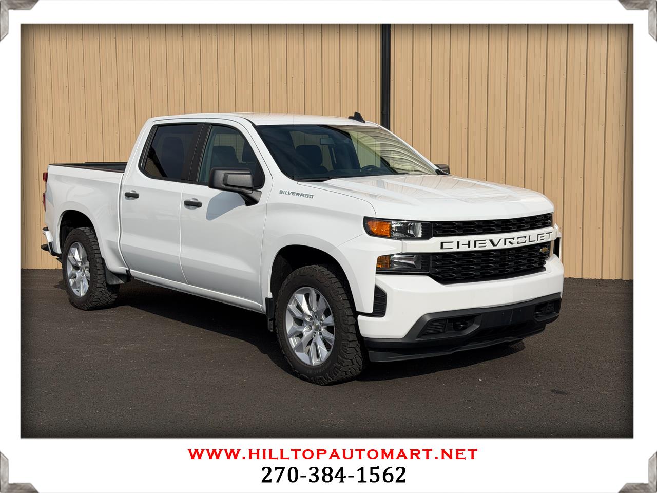 2022 Chevrolet Silverado 1500 Limited Custom Crew Cab 4WD Rebuilt