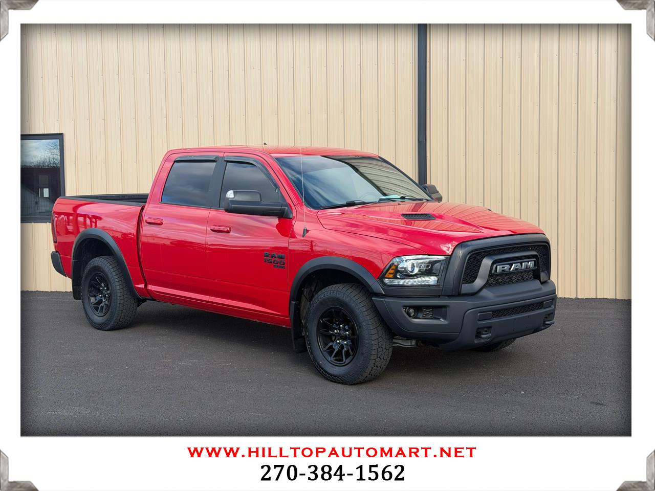 2022 RAM 1500 Classic Warlock Crew Cab SWB 4WD Rebuilt