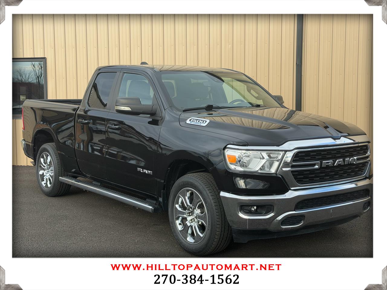 2022 RAM 1500 Big Horn Quad Cab 4WD Rebuilt