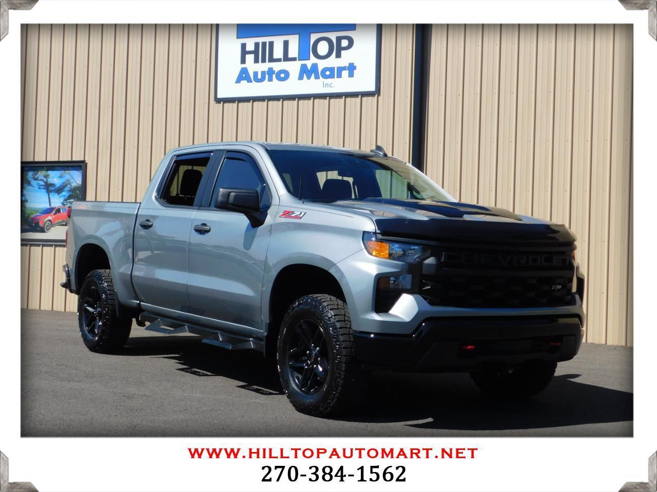 2024 Chevrolet Silverado 1500 Trail Boss Custom Crew Cab 4WD Rebuilt