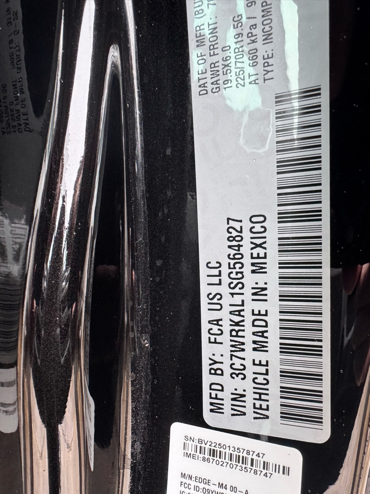 RAM 4500 Chassis Cab Big Horn 4x2 Reg Cab 60" CA 144.5" WB 2025 RAM 4500 Chassis Cab Big Horn 4x2 Reg Cab 60" CA 144.5" WB 2025