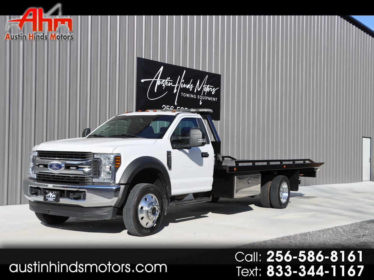 2019 Ford Super Duty F-550 DRW XLT 4WD Reg Cab 145" WB 60" CA