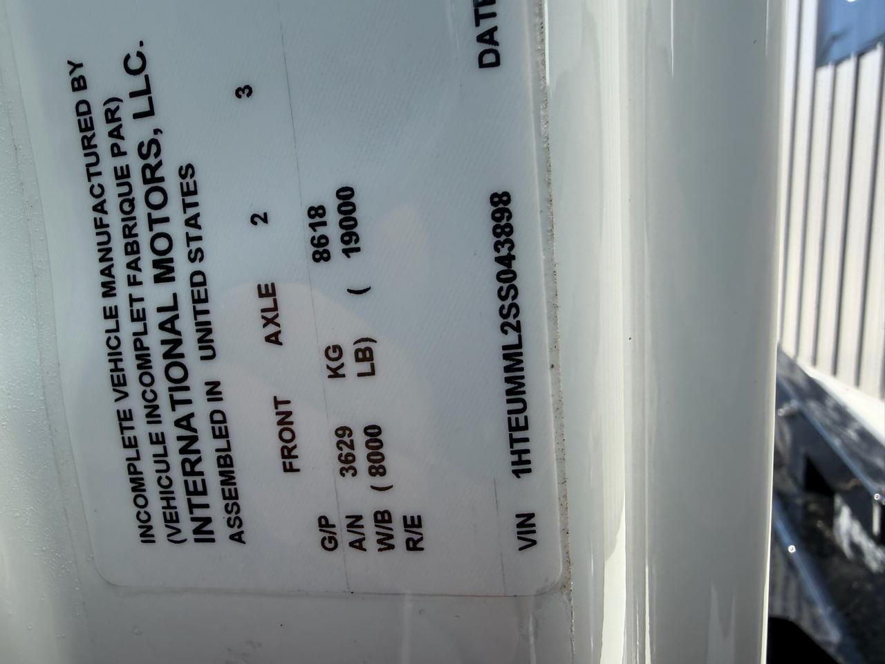 International MV607  2025