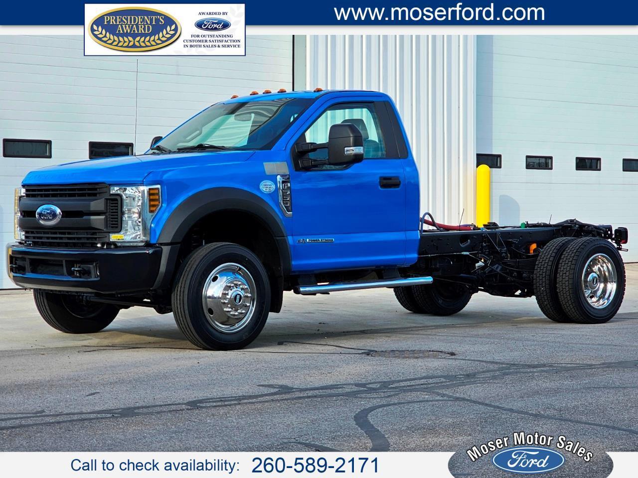 2019 Ford Super Duty F-550 DRW Cab Chassis