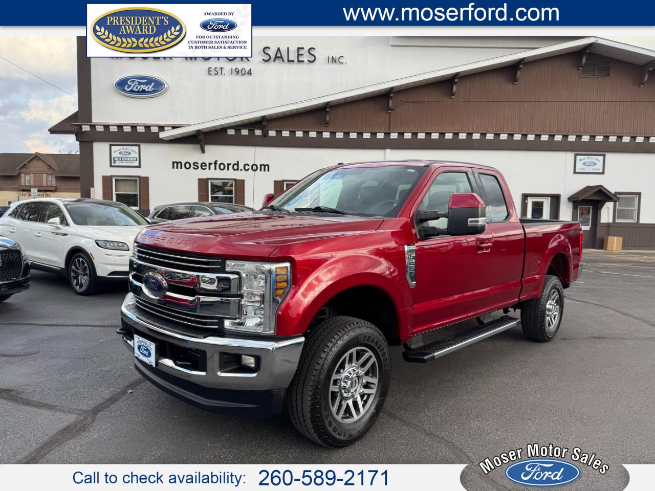 2018 Ford Super Duty F-250 SRW Lariat 4WD SuperCab 6.75' Box