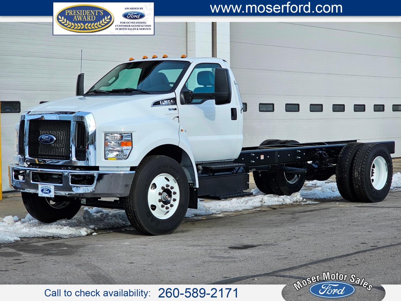 2024 Ford Super Duty F-650 Cab Chassis 26000 GVWR