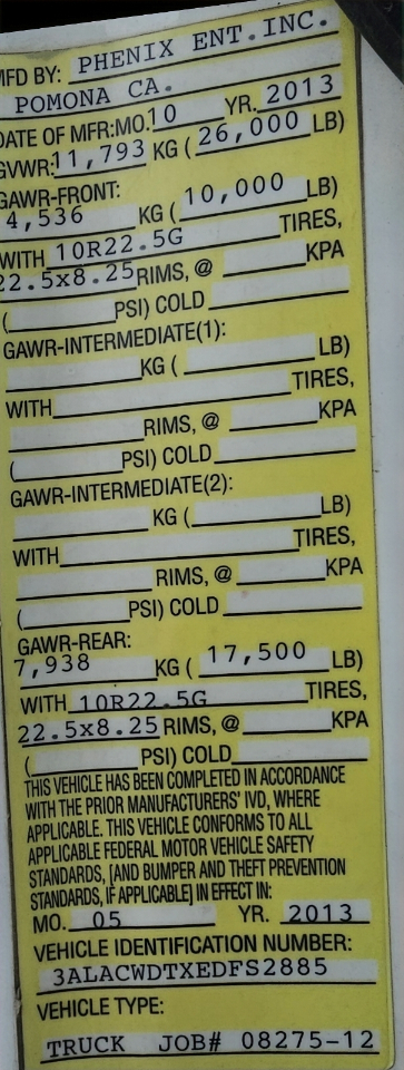 Freightliner M2 106  2014