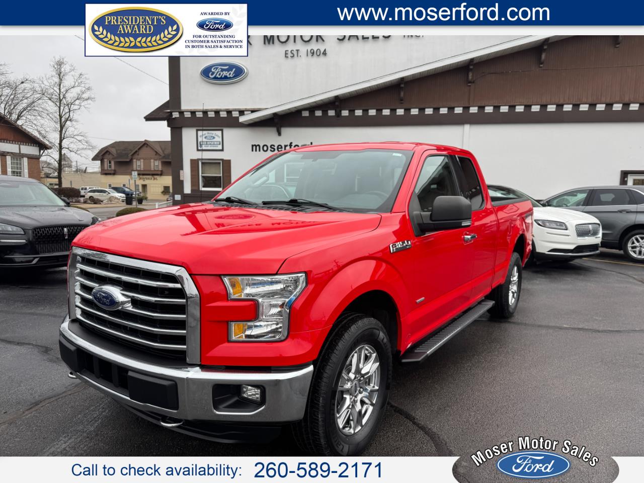 2015 Ford F-150 4WD SuperCab  XLT