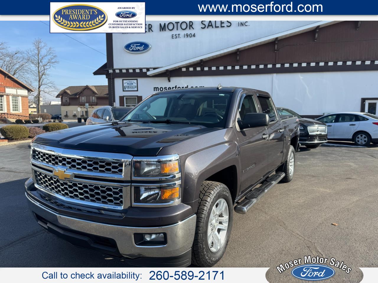 2014 Chevrolet Silverado 1500 4WD Crew Cab 143.5" LT w/1LT