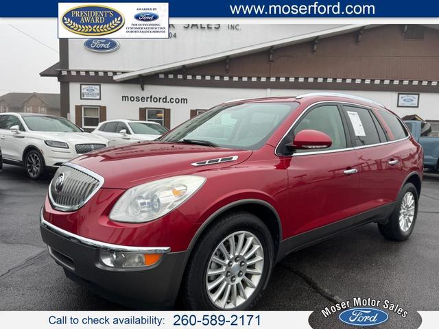Red 2012 Buick Enclave Leather FWD SUV / Crossover Front-Wheel Drive Automatic