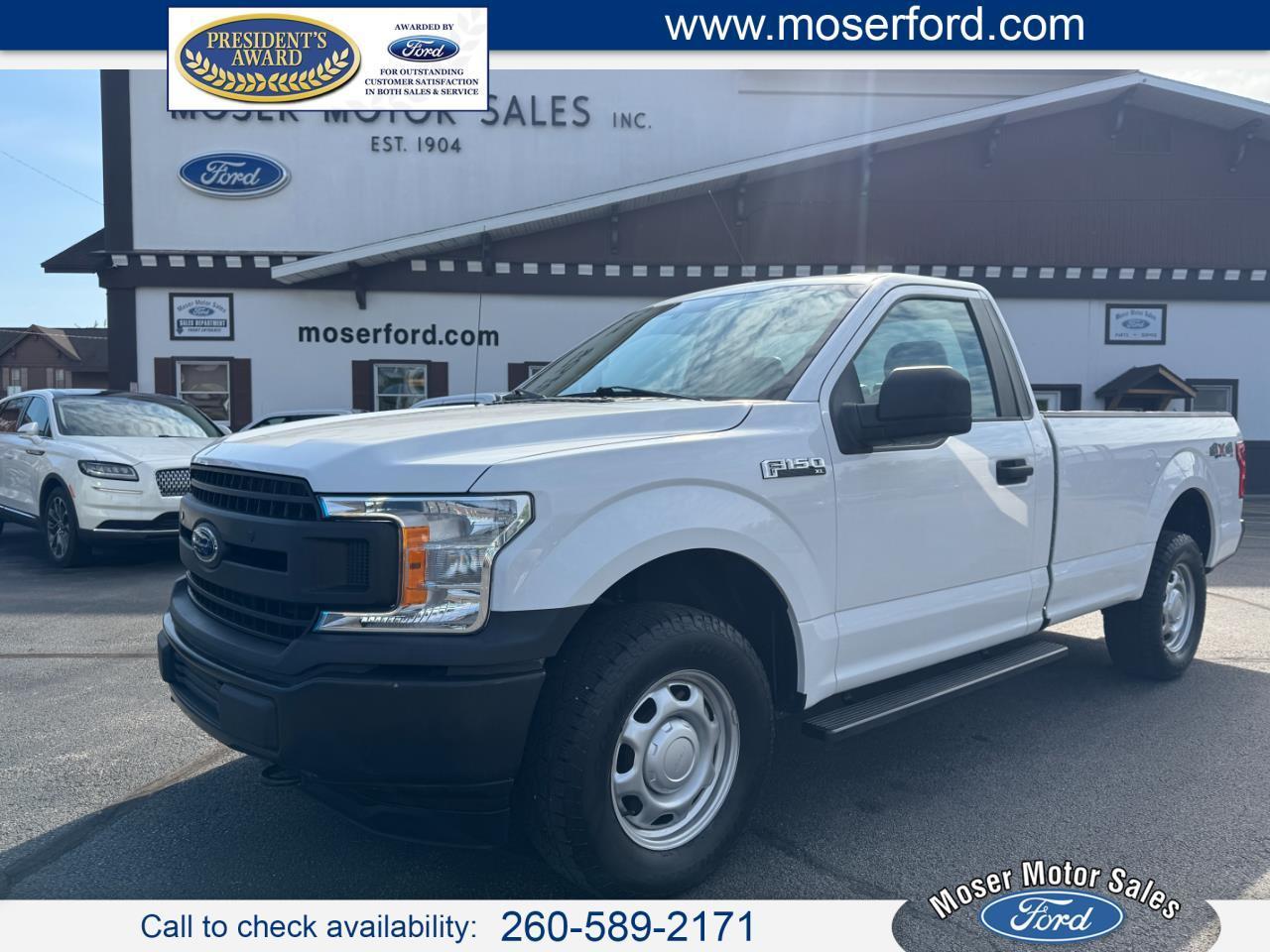 Ford F-150 XL 4WD Reg Cab 8' Box 2018