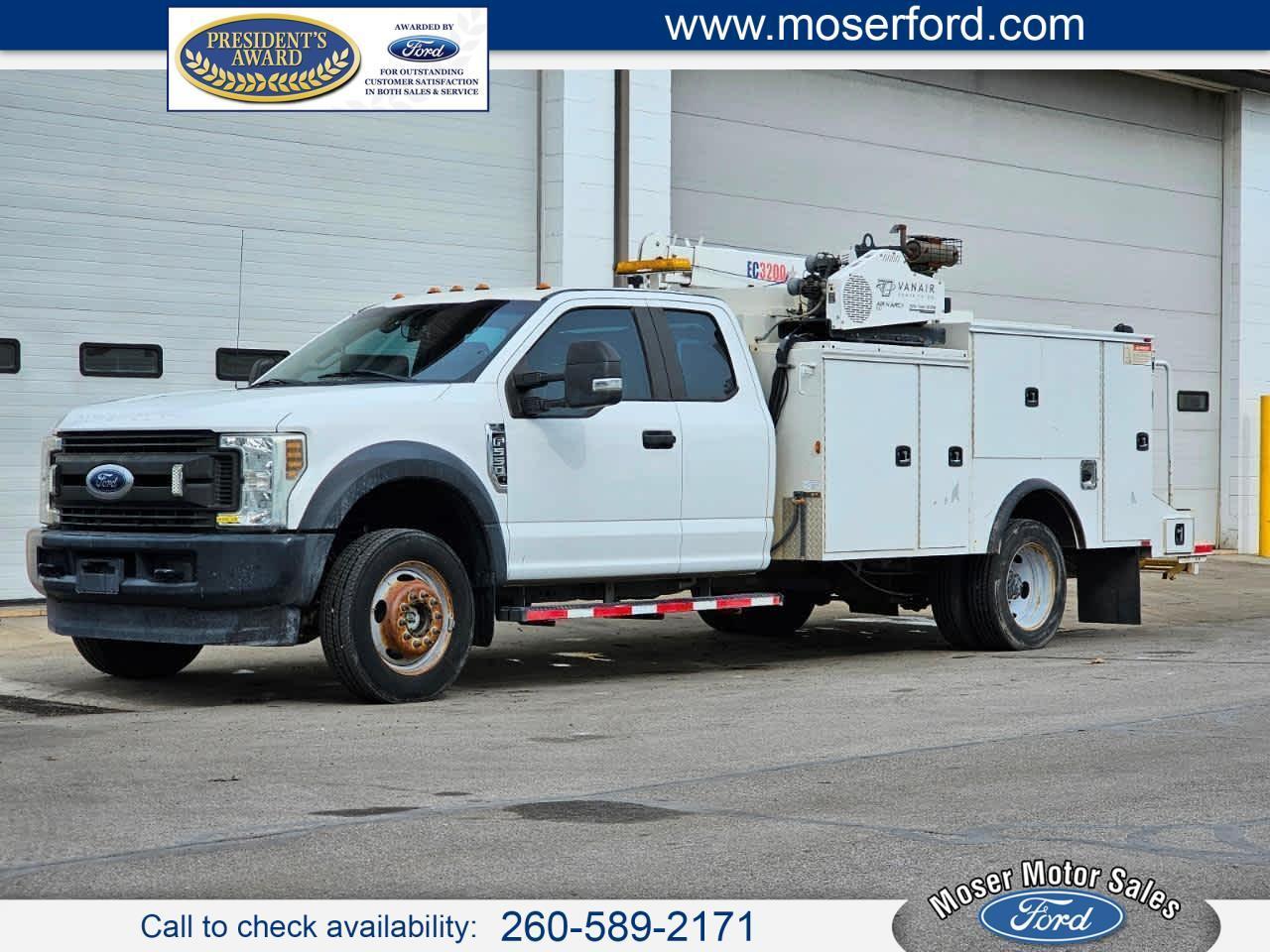 2019 Ford Super Duty F-550 DRW XL 4WD SuperCab 168" WB 60" CA