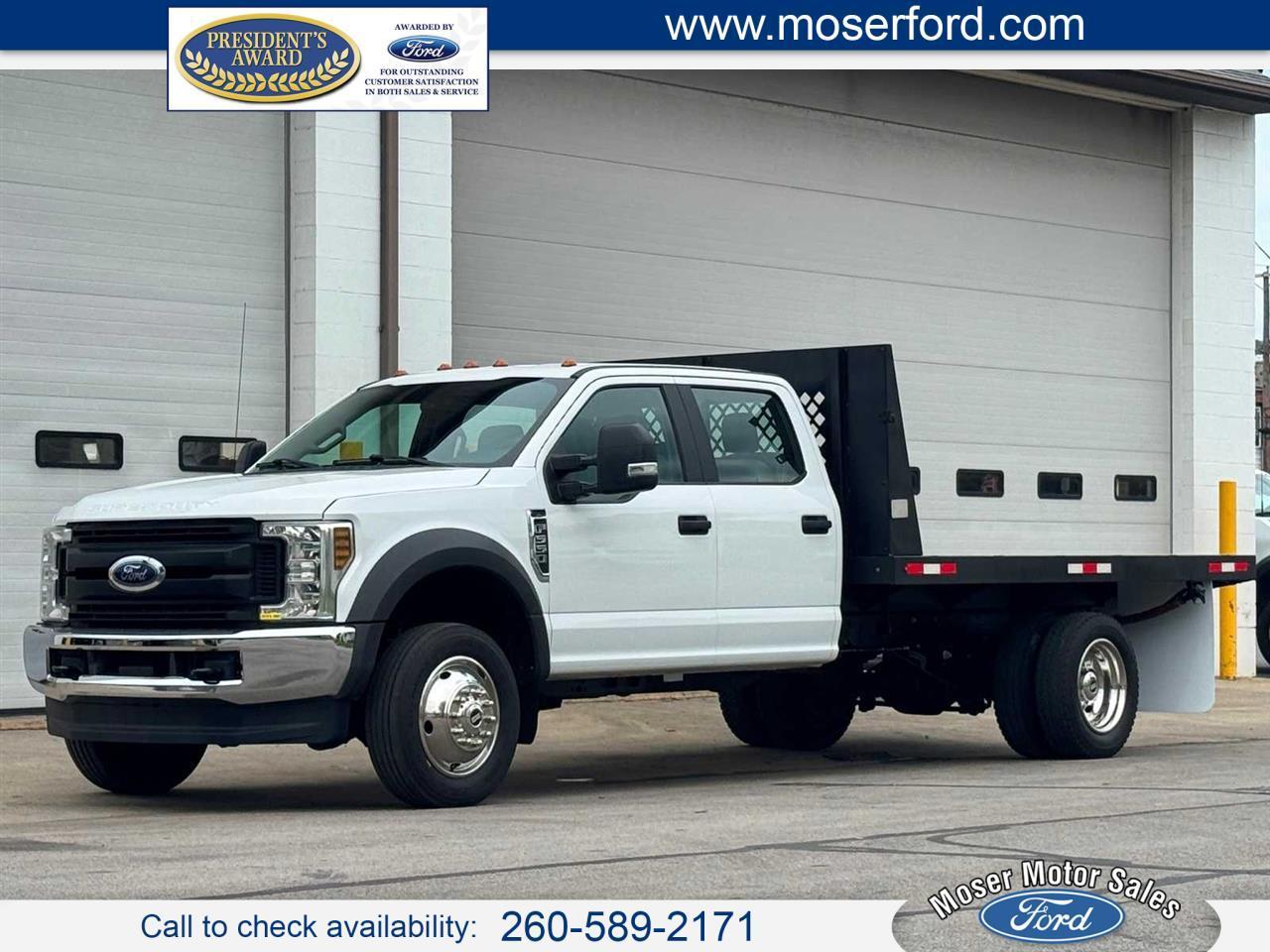 2019 Ford Super Duty F-550 DRW XL 4WD Crew Cab 179" WB 60" CA