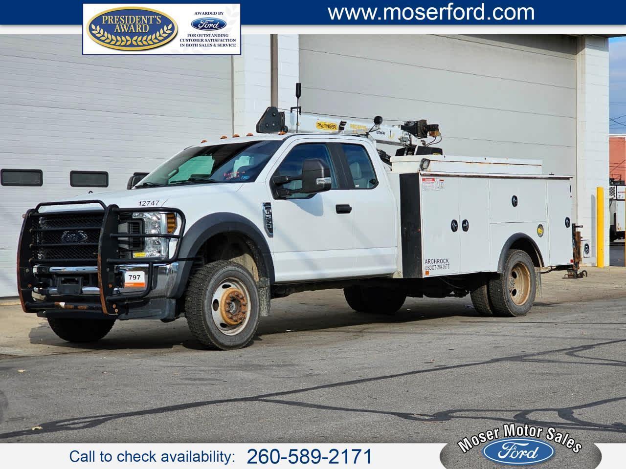 2019 Ford Super Duty F-550 DRW XL 4WD SuperCab 168" WB 60" CA