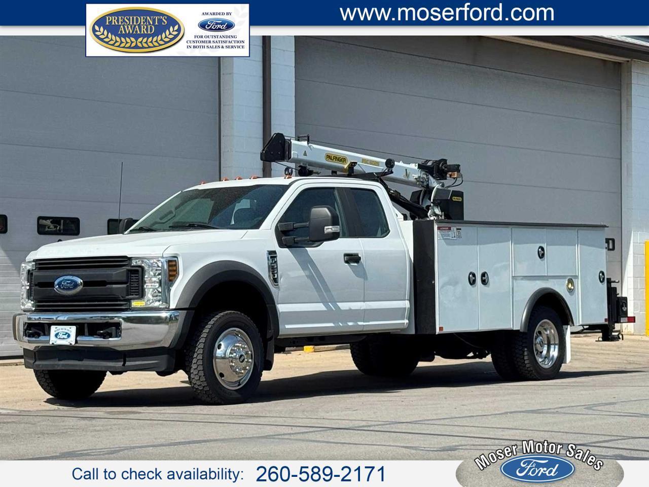 2019 Ford Super Duty F-550 DRW XL 4WD SuperCab 168" WB 60" CA