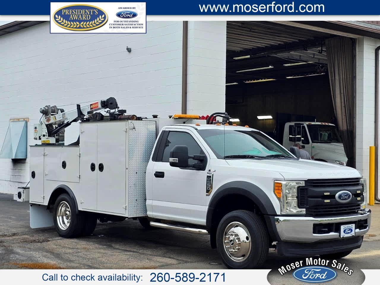Ford Super Duty F-550 DRW XL 4WD Reg Cab 145" WB 60" CA 2017