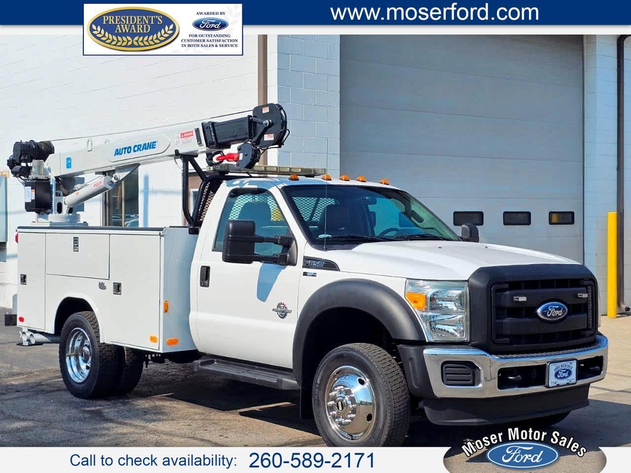 Ford Super Duty F-550 DRW 4WD Reg Cab 141" WB 60" CA XL 2011