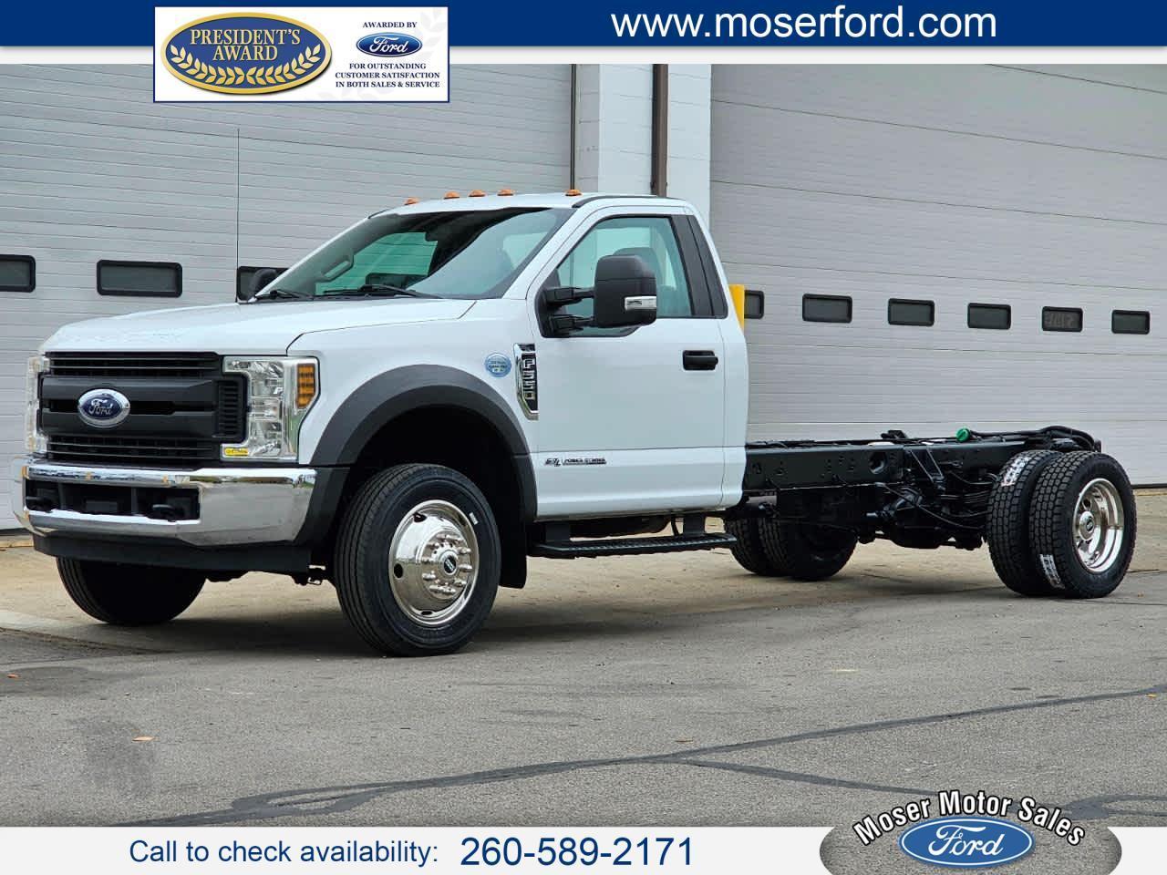 Ford Super Duty F-550 DRW XL 2WD Reg Cab 145" WB 60" CA 2018