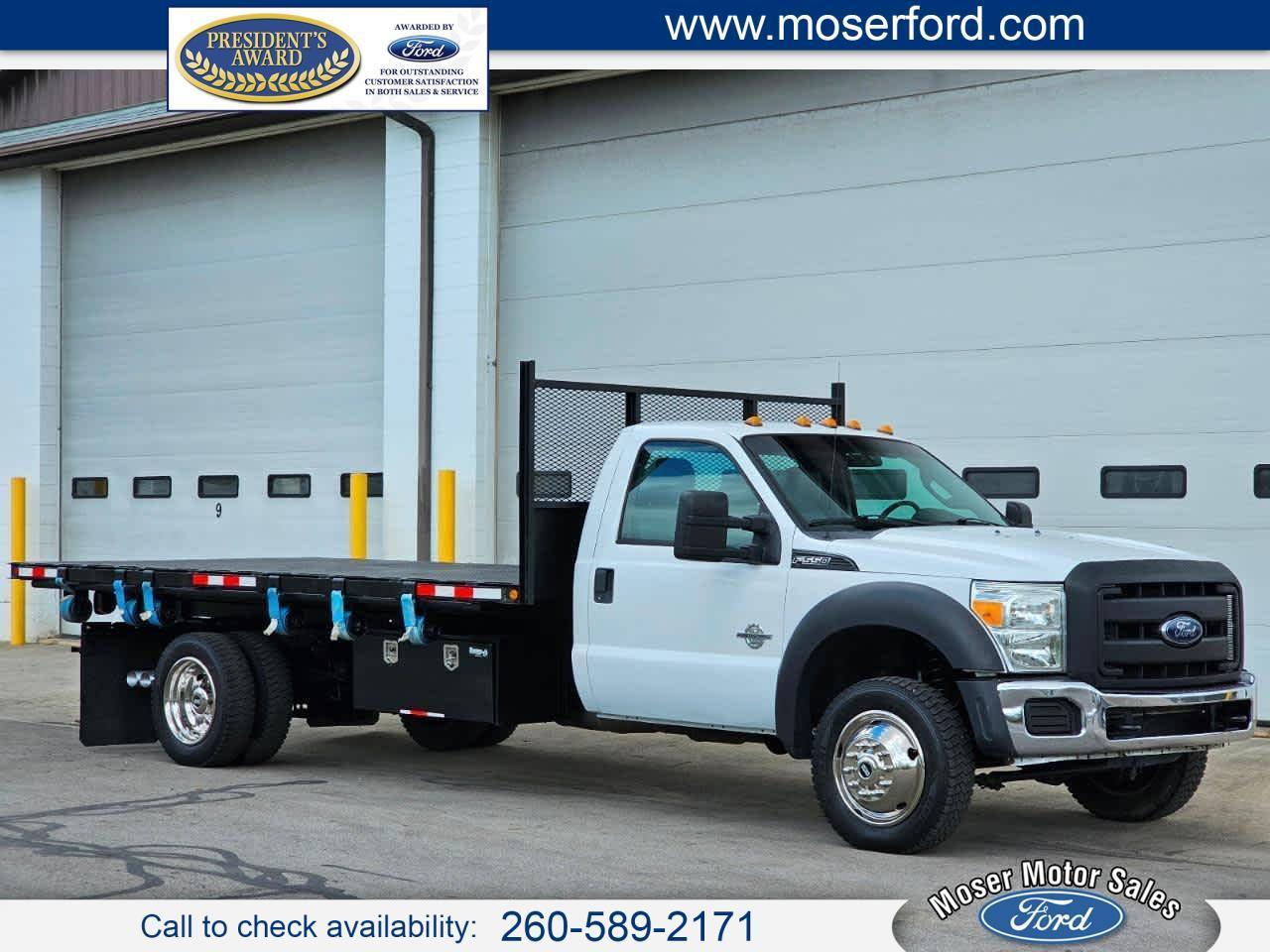Ford Super Duty F-550 DRW 4WD Reg Cab 141" WB 60" CA XL 2013