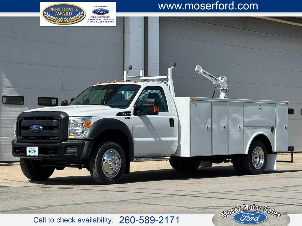 Ford Super Duty F-450 DRW 2WD Reg Cab 141" WB 60" CA XL 2013