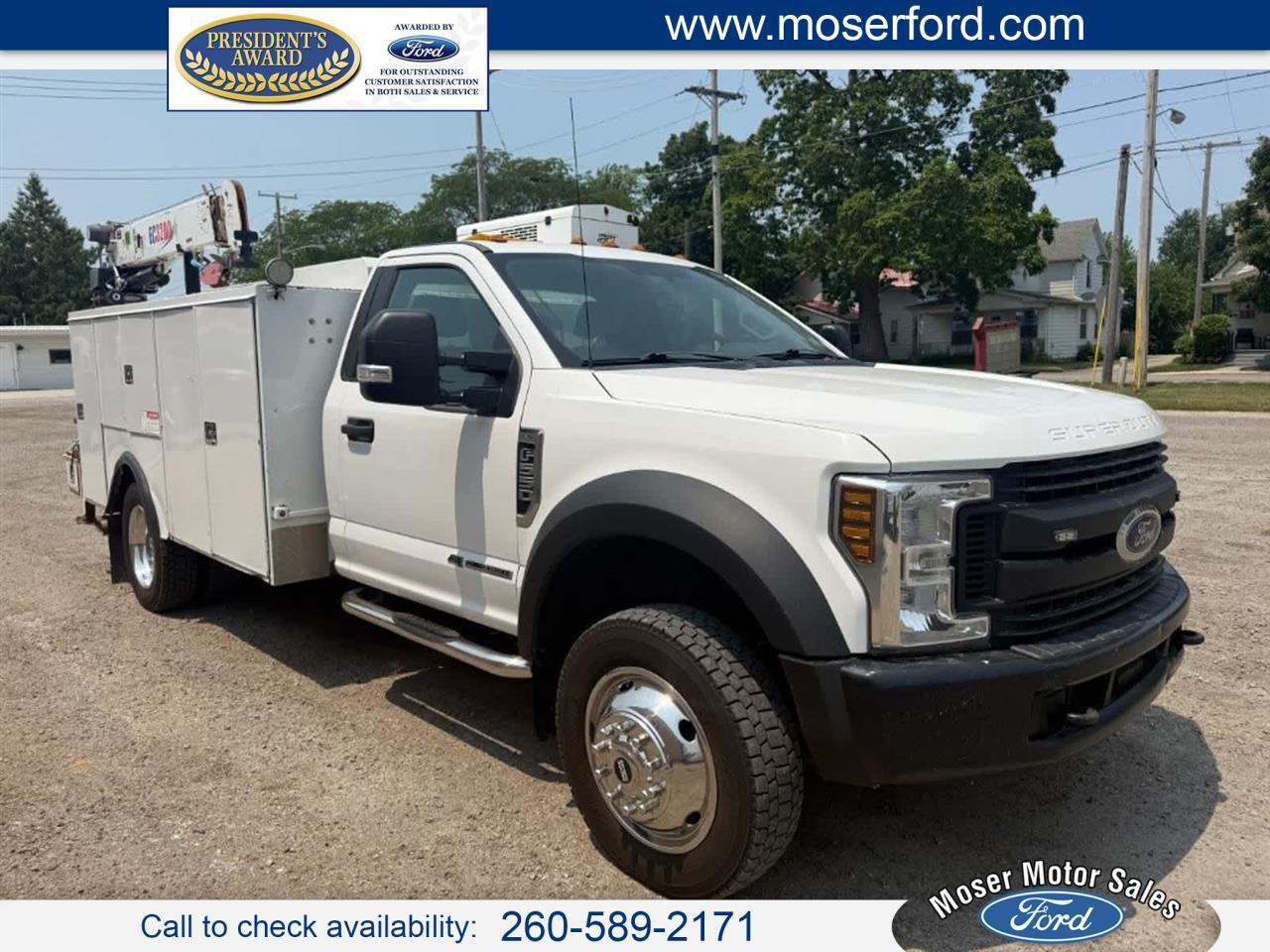 2019 Ford Super Duty F-550 DRW XL 4WD Reg Cab 145" WB 60" CA