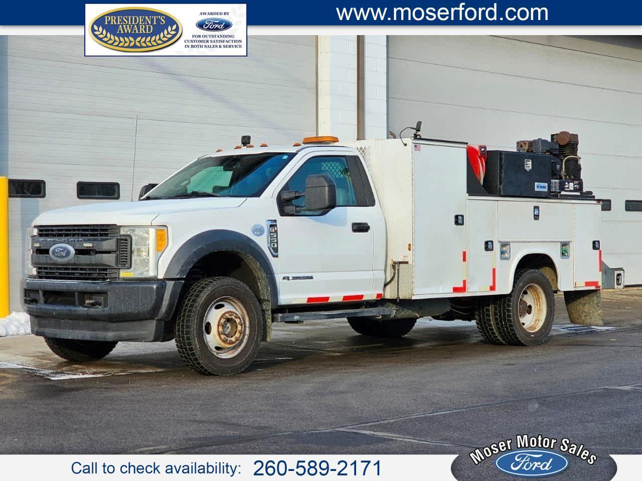 Ford Super Duty F-550 DRW XL 4WD Reg Cab 145" WB 60" CA 2017