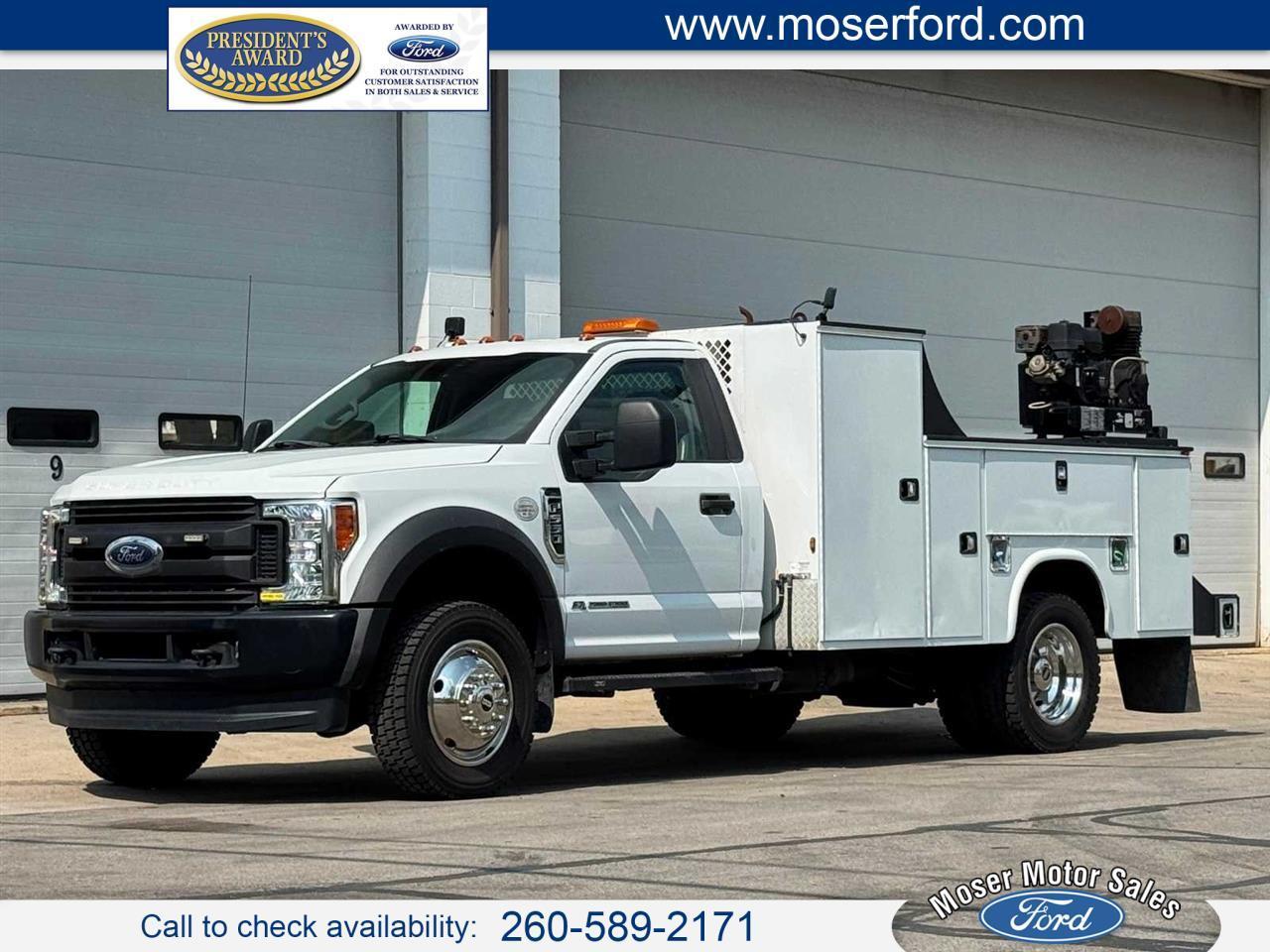 Ford Super Duty F-550 DRW XL 4WD Reg Cab 145" WB 60" CA 2017