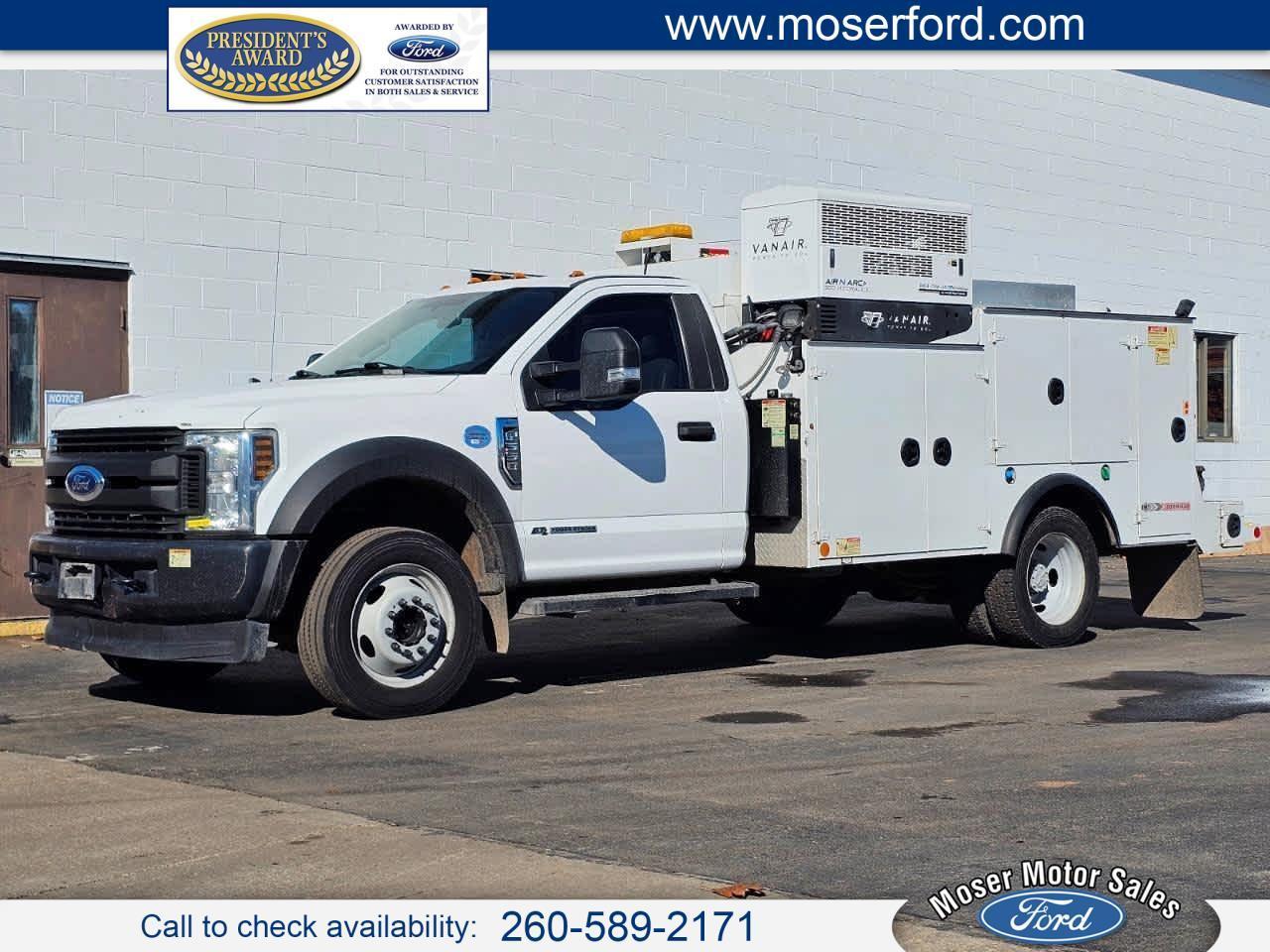 Ford Super Duty F-550 DRW XL 4WD Reg Cab 145" WB 60" CA 2018