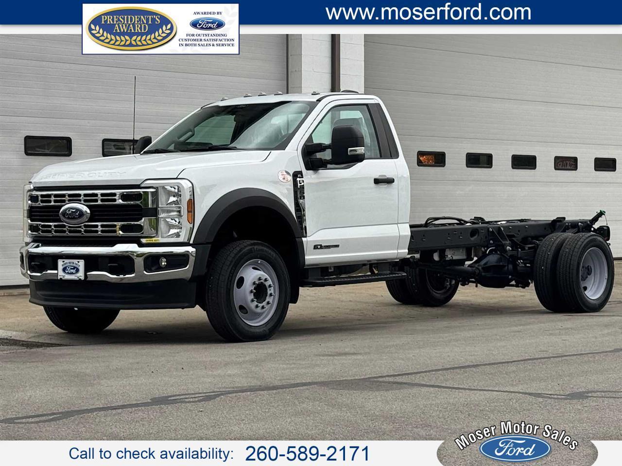 2024 Ford Super Duty F-550 DRW XL 2WD Reg Cab 145" WB 60" CA