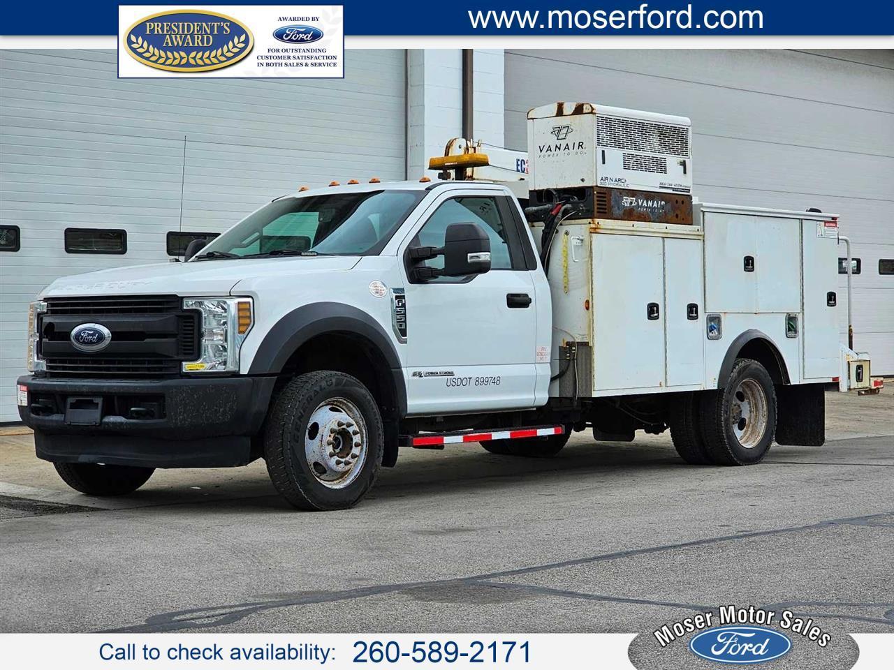 Ford Super Duty F-550 DRW XL 4WD Reg Cab 145" WB 60" CA 2018