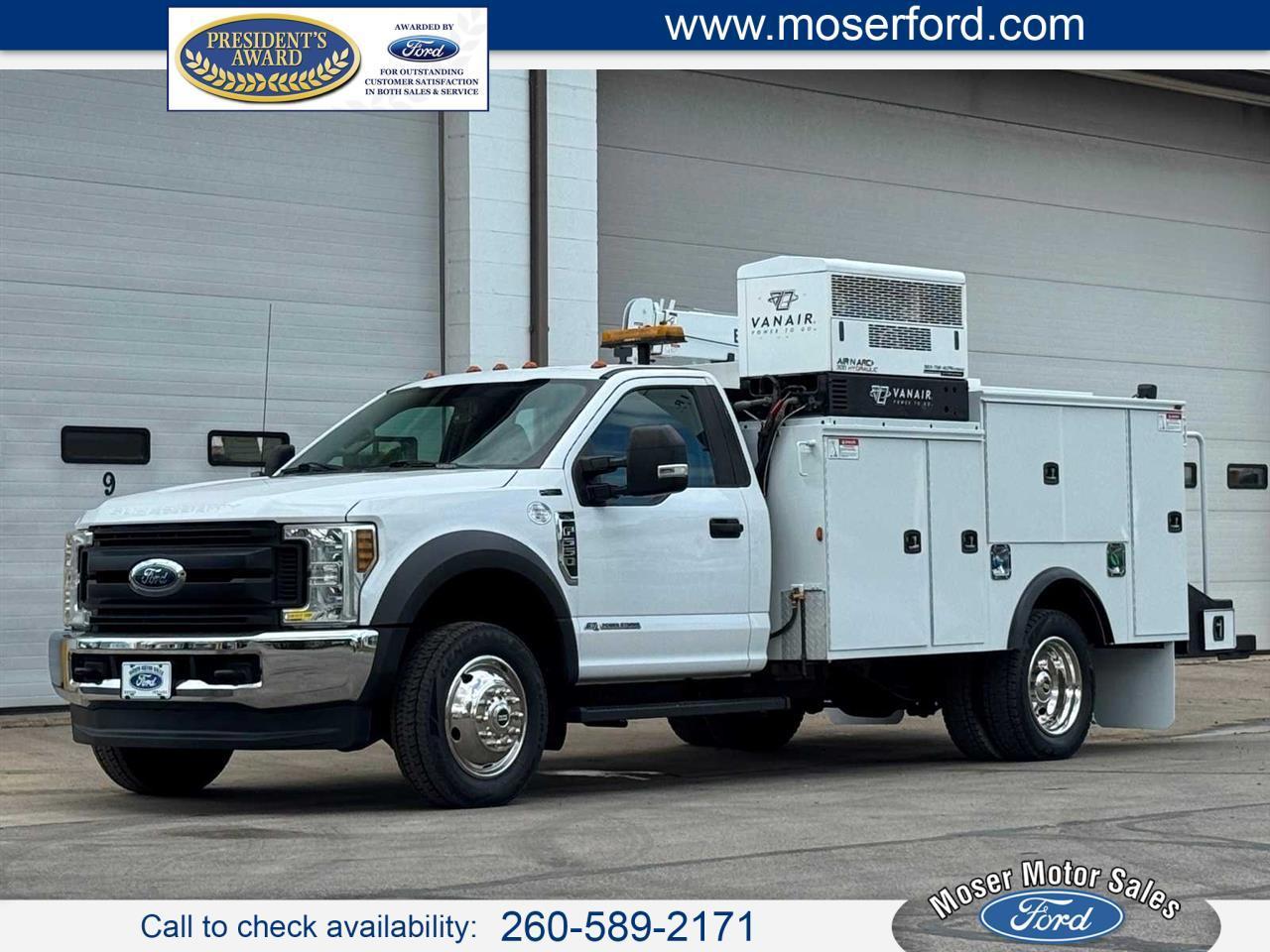 2018 Ford Super Duty F-550 DRW XL 4WD Reg Cab 145" WB 60" CA