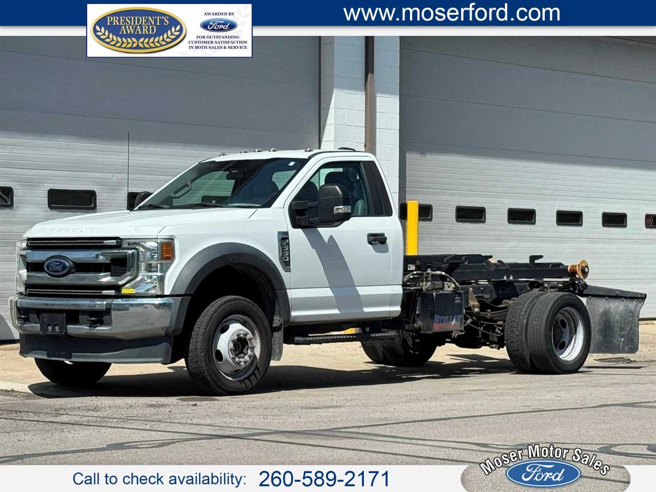 2022 Ford Super Duty F-550 DRW XL 4WD Reg Cab 145" WB 60" CA