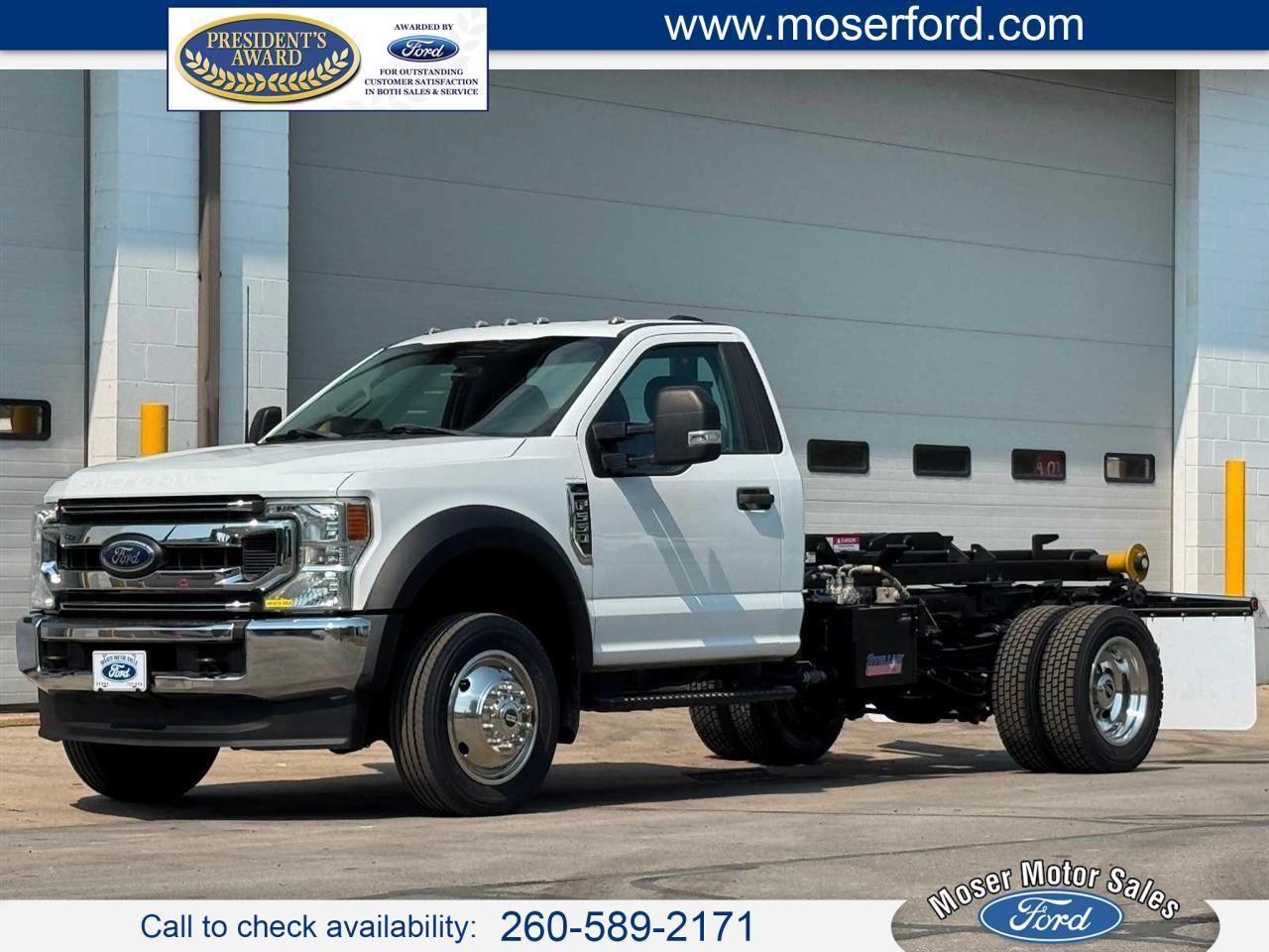 2022 Ford Super Duty F-550 DRW XL 4WD Reg Cab 145" WB 60" CA