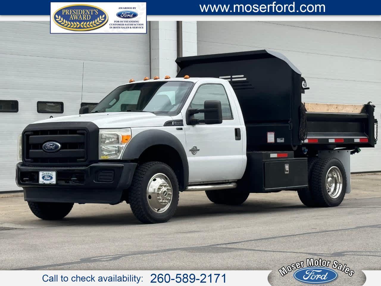 Ford Super Duty F-550 DRW 4WD Reg Cab 141" WB 60" CA XL 2014