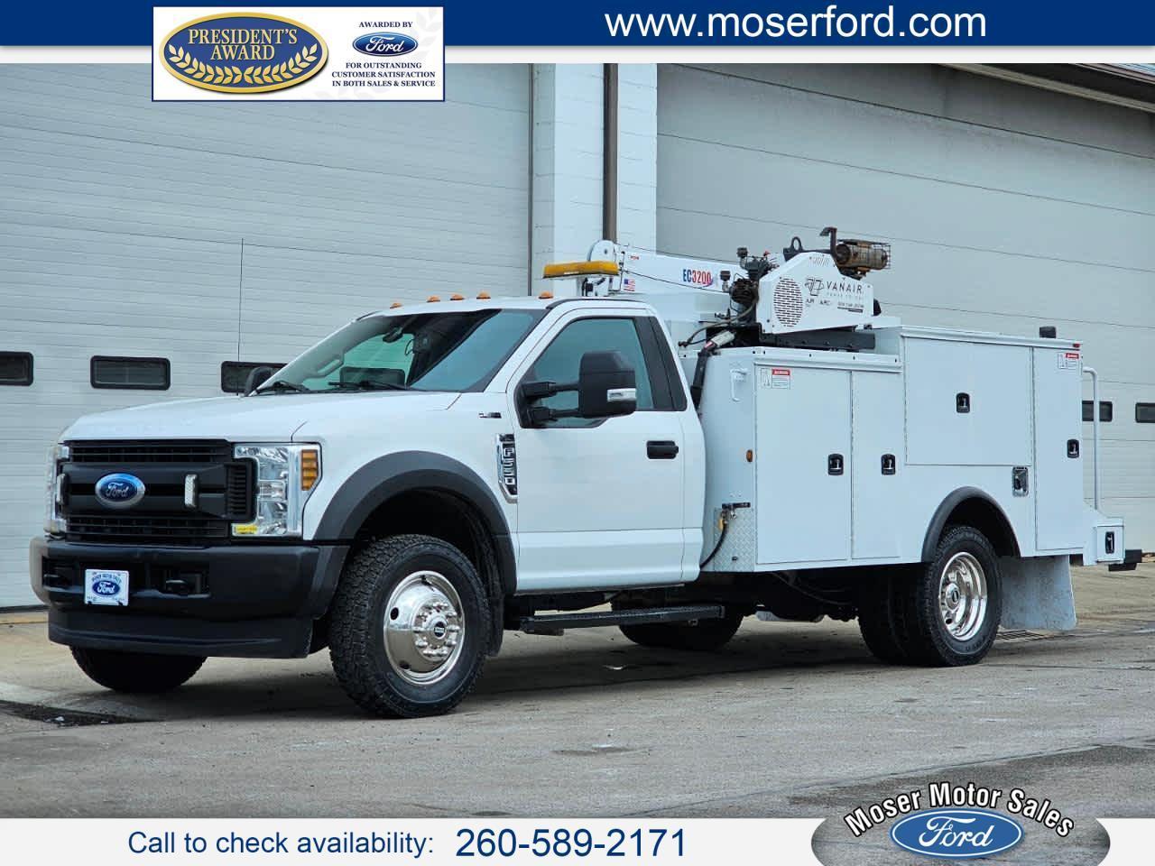 2019 Ford Super Duty F-550 DRW XL 4WD Reg Cab 145" WB 60" CA
