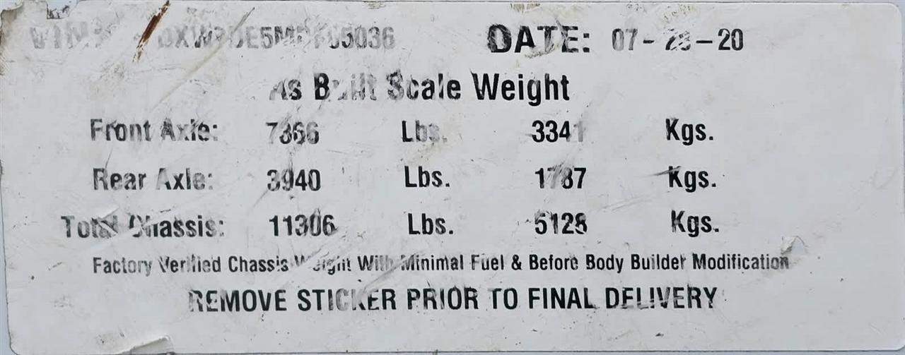 Ford F-750 Straight Frame Crew Cab 2021