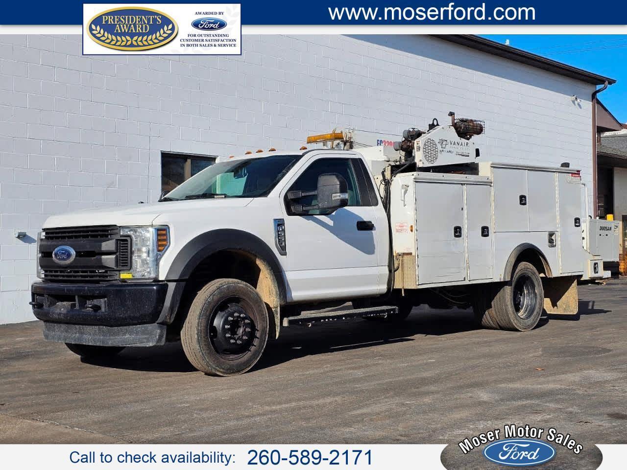 Ford Super Duty F-550 DRW XL 4WD Reg Cab 145" WB 60" CA 2018